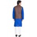 New Trend Brown Checks Woollen Waistcoat For Men  New Trend Brown Checks Woollen Waistcoat For Men